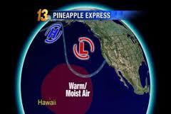 The Pineapple Express Movement of air from area of