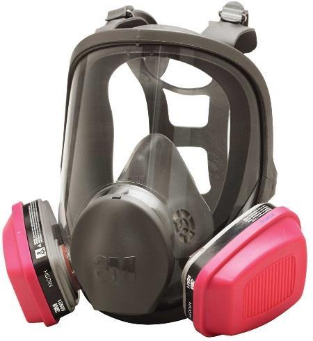 The best selection is: NIOSH approved half or full facepiece respirator with air-purifying