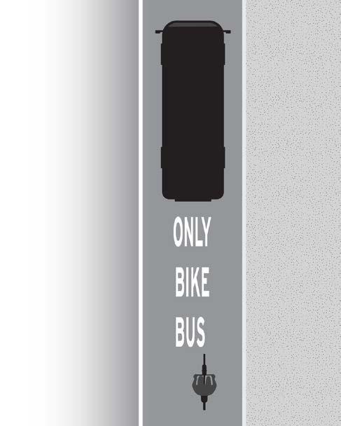 Corridors: Clearly Sign and Stripe Shared Bus-Bike Lanes Sharing bus lanes is more comfortable
