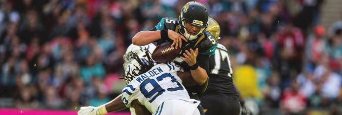 GAME SUMMARIES GAME 4 INDIANAPOLIS 27 JACKSONVILLE 30 OCTOBER 2, 2016 WEMBLEY STADIUM 83,764 The Colts were defeated by the Jacksonville Jaguars, 30-27, in an NFL International Series contest at