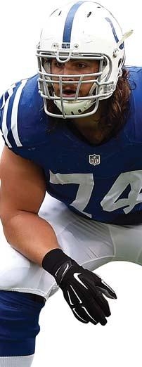 In a Week 7 loss against New Orleans (10/25), started at left tackle and assisted an offense that totaled 376 yards as quarterback Andrew Luck totaled 333 passing yards and three touchdowns.