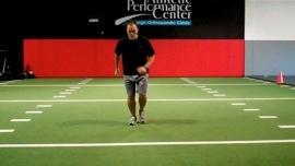 Single leg sticks - stand and balance on the right leg. Next drive off the right leg and hop forward onto the left foot.