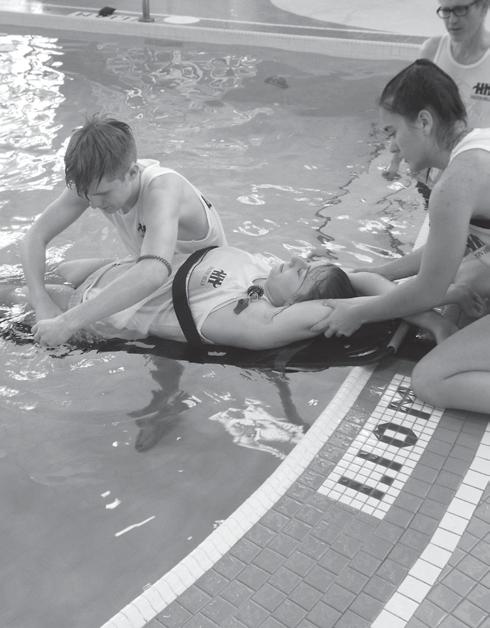 ADVANCED LIFESAVING Swim into the fast lane! Take your aquatic training to the next level and become a strong, confident, technically skilled swimmer.