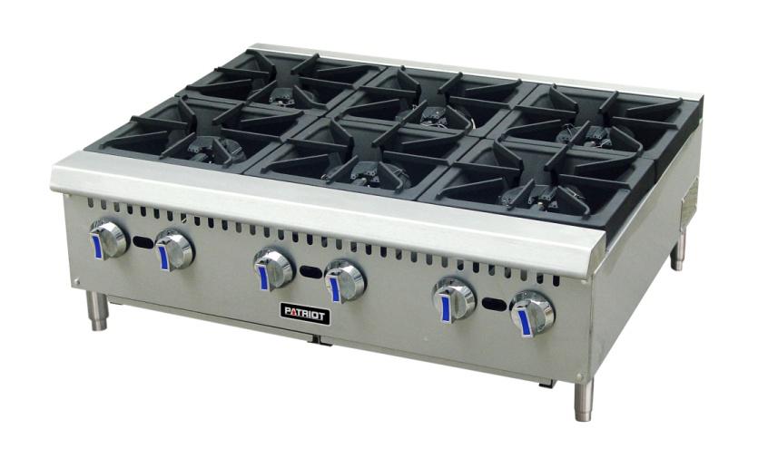 Gas Countertop Hot Plates This manual contains important information