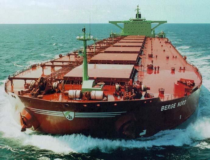 Vessel Specs Excess of 100,000 dwt Typical size 125,000 300,000 dwt Typical length