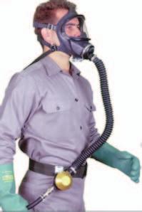 Respirators (PAPR) Uses a blower to pass