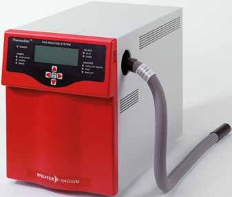 THERMOSTAR The special solution in connection with thermo balances. ThermoStar The ThermoStar gas analysis unit is a version that is specially designed for being coupled with thermo balances.