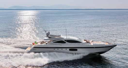 36 ISSUE 153 / Starter Yachts MANGUSTA 94 The Horizon Yachts team also agreed that progressing upwards in size is a natural step that comes with experience and life changes.
