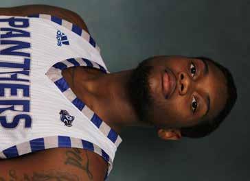 2016-17 EASTERN ILLINOIS PANTHERS 4 MONTELL GOODWIN JUNIOR GUARD 6-2 190 CLEVELAND, OHIO (MINERAL AREA JC) JUNIOR COLLEGE: Earned NJCAA honorable mention All-American honors playing at Mineral Area