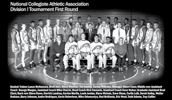 Robert Carey coached the team with Lloyd Ludwig the team captain. 1976 The Panthers made a splash on the national scene as they won the NCAA Division II Great Lakes Regional with wins over St.