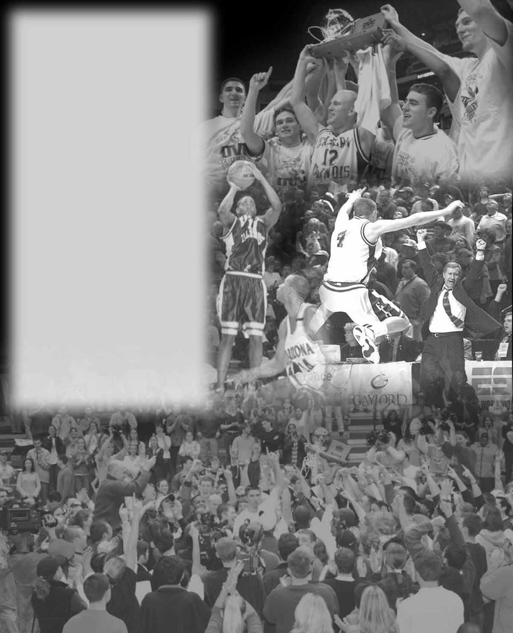 EASTERN ILLINOIS TOURNAMENT HISTORY SEASON TO REMEMBER IN 2001 CRASHING THE 'BIG DANCE'.