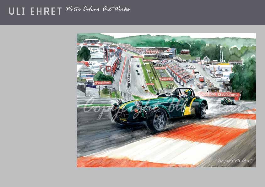 #387 Caterham Superlight 2013 at Spa Francorchamps - On