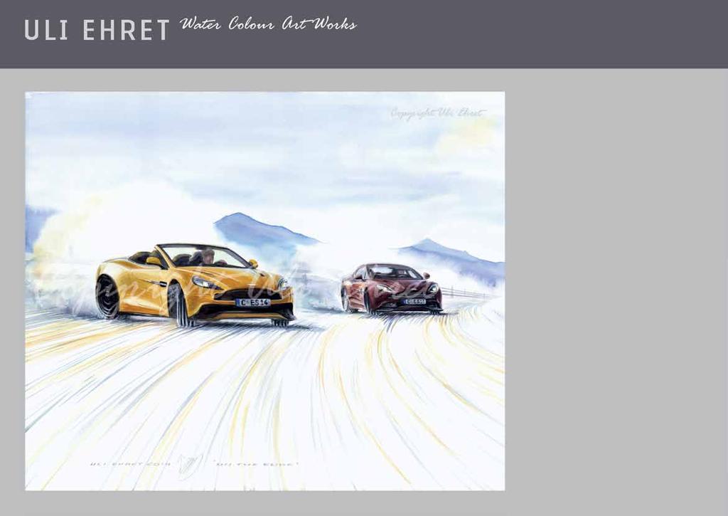 #523 Conti Astons 2014 - On canvas: 160 x 100 cm, 130 x 90 cm, 100 x