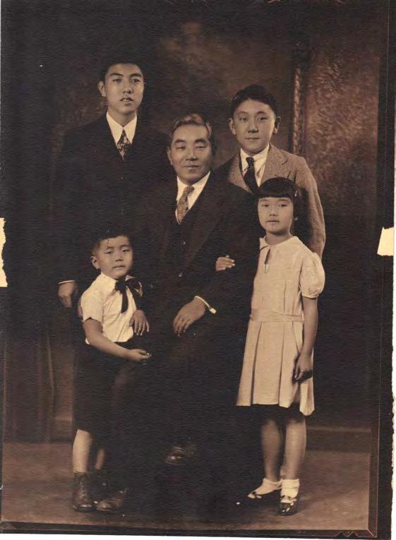 Nobu died shortly after giving birth to Ben and Papa and oldest son, Tom, raised the three younger children. George died in 1998 and Lurie in the year 2000. Tom died in September, 2004.