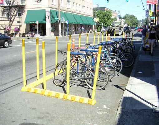 Bicycle Parking One of the most common obstacles for