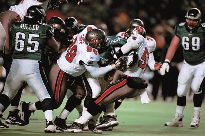 2000 NFC WILD CARD PLAYOFF GAME Sidelines Records History 2010 Review Players Ownership PHILADELPHIA Tampa Bay remained winless on the road in the postseason (0-5) as Philadelphia dominated the Bucs