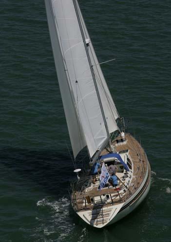 GENERAL CONSTRUCTION The Tayana 55/58, designed by a top Dutch designer, is an extraordinarily fast, comfortable yacht.