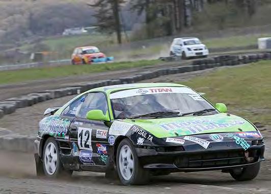 Pictured: Tommy Graham's Escort Pictured: Dave and Drew Bellerby Great Britain BTRDA Clubmans Rallycross Championship FUCHS LUBRICANTS UK are proud to sponsor the