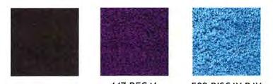 062112 - Sandpiper Grey 062110 - Regal Purple 062113 - Silver Mink 062111 - Biscay Blue