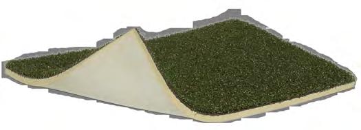 Foam Backing 3/8 pile height 3/8 pile height Ideal for putting or short chip shots Ideal for putting or short chip shots