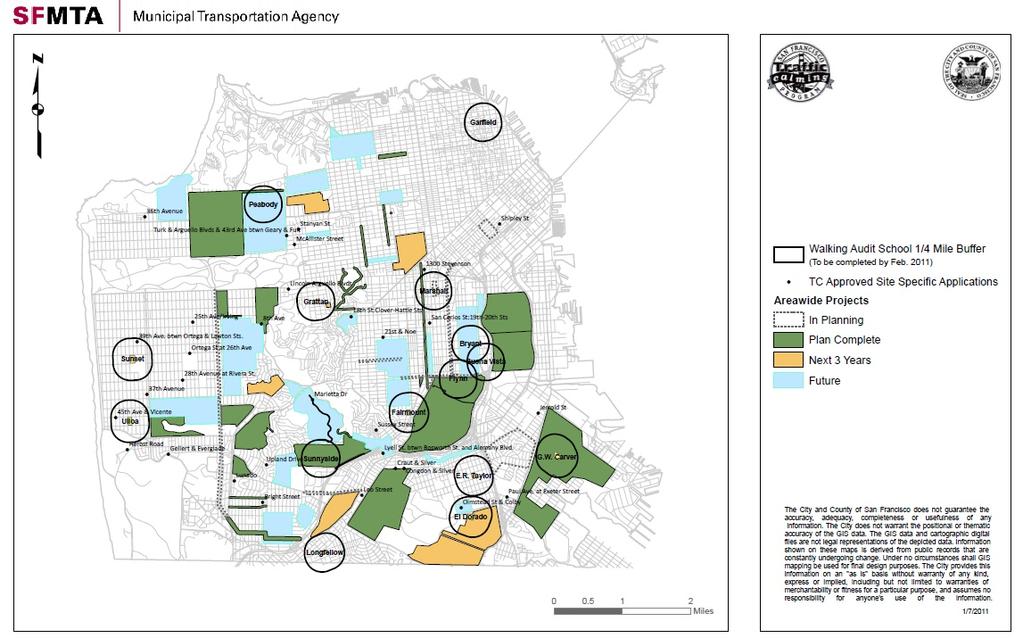 Citywide Traffic Calming Planning Studies (MTA)