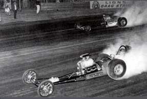 dragster, which he drove at the 59 NHRA