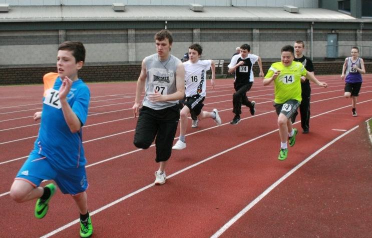 The standard of the competitors was very high as the athletes were not only competing for medals they were also competing to qualify at the Scottish Disability Sport National Junior Athletics