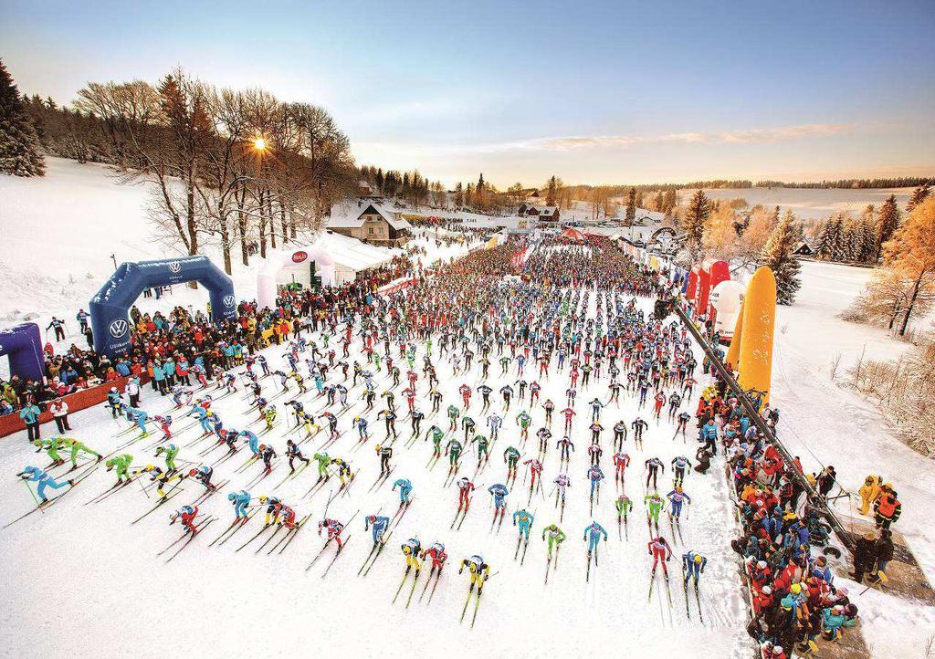The Jizerská Padesatka Marathon in the Czech Republic February 18, 2018 50 km, Classic Technique There is a new place to go for the 2018 season that is now part of Sandoz Concept S Nordic ski trips.