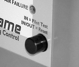 The system checks that the high fire position switch and the main valve closed switch are both made at the end of the high fire purge.