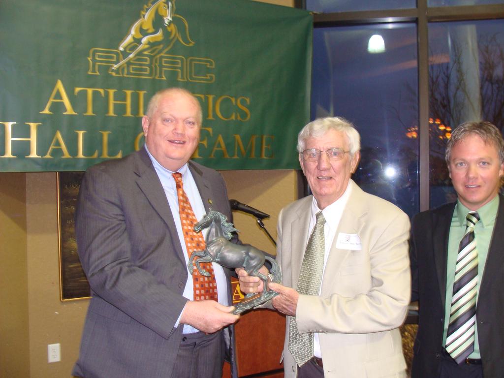 William E. Batton of Columbus was recently inducted into the Abraham Baldwin Agricultural College Athletics Hall of Fame.