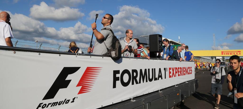 STARTER In a perfect position to see the Formula 1 cars beat the S bends, Turn 4 Grandstand provides the ideal opportunity to witness true drivers at work.