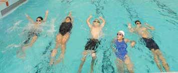 Silverado Park pool classes continued AQUATICS - LEVEL 3 Skills taught in Level 3 include: jumping into deep water, back float, front crawl, back crawl, treading water, head first entry from the side