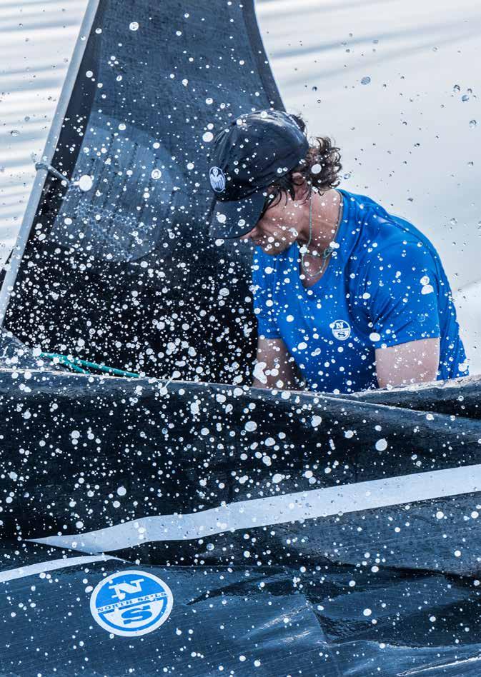 SAILING 5 SAILING The North Sails Crew Collection includes an important line of highly technical and professional gear for sailing.