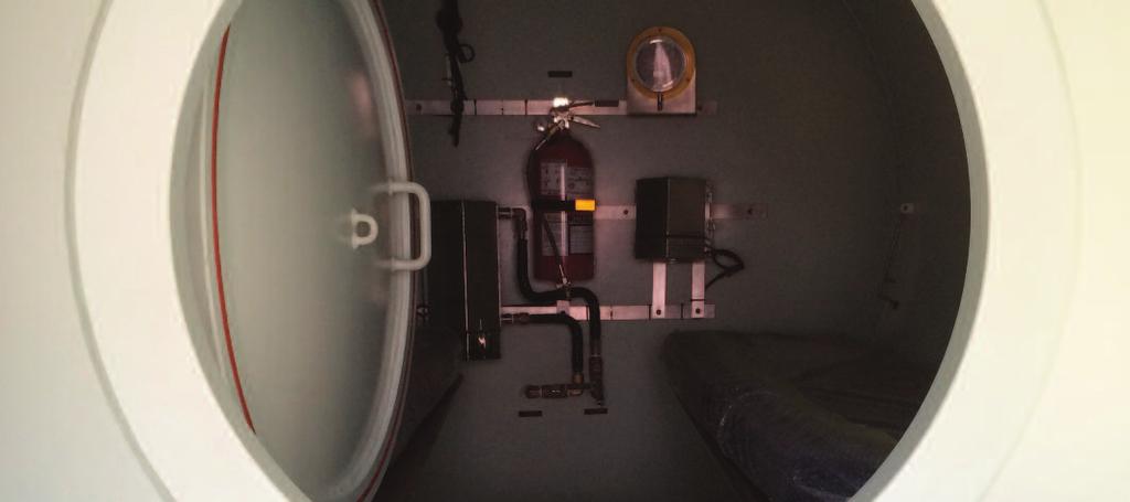 Deck Decompression Chamber The Vertech containerised Deck Decompression Chamber (DDC) unit provides a means of supporting emergency and/or surface decompression for offshore surface supplied diving