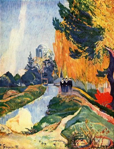 Paul Gauguin (1848 1903): Les Alyscamps, ou Les Trois