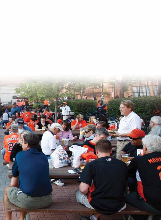 Pre-Game Party Facilities Make your group outing extra special by hosting a pre-game party at Oriole Park.