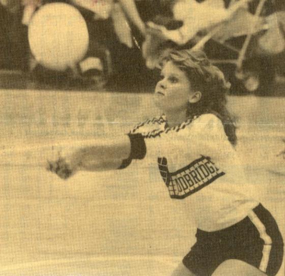Tiffany Lord Volleyball/Basketball 1985-1989 One of the best volleyball players to ever suit up for Woodbridge, Tiffany Lord dominated play during the late 1980s.