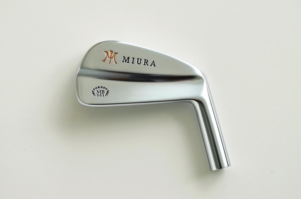MB-001 Blade The new MB001 forged blade iron is Miura s first new design in this category in six years. Quality, not the calendar, dictates our timetable.