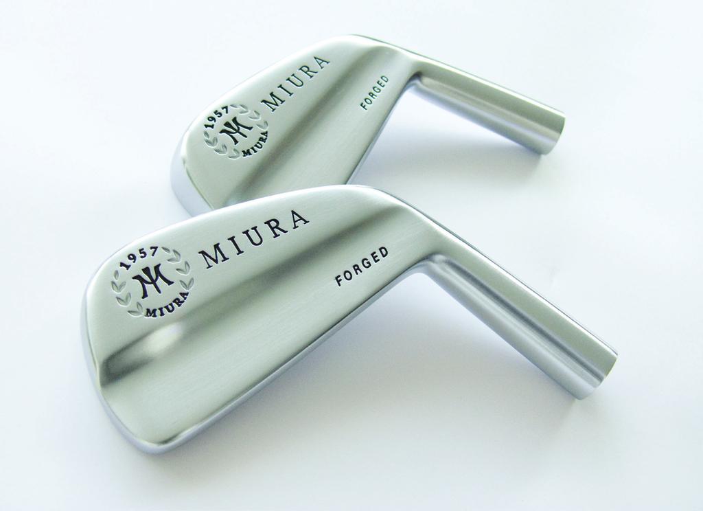Small Blades I have a special pride in this club," Mr. Miura says. "That's because it's so easy to hit." A small blade? Easy to hit? In Mr. Miura's innovative mind, it makes sense.