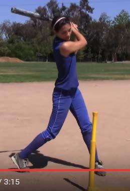 1. Swing and Jump Tee Drill Younger Ages Have player take a hard swing from a tee, and then have the player jump straight up from their current position If the stance is