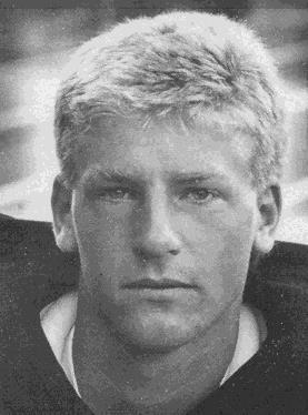 Dave Tuttle 1988 FOOTBALL, BASKETBALL, BASEBALL First team All League in baseball his junior and senior years, and was named Most Valuable Defensive Player both years.