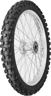 95-J DUAL SPORT STREET TIRES Speed Index H Dunlop D607 Dual-Sport Street (80% Street / 20% Dirt) Tread pattern features wide, stable, central blocks with large lateral grooves to provide superb water