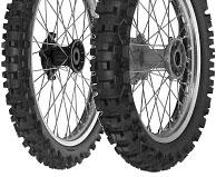 DUNLOP MX/OFF ROAD Intermediate to Soft Terrain: D756 The D756 offers outstanding performance on intermediate-to-soft terrain, yet its versatile design gives it a wide range of ability on harder