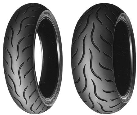 New Tire compound enhances grip and provides quick tire warm-up. New cosecant-wave tread pattern for superior grip in dry and wet conditions.
