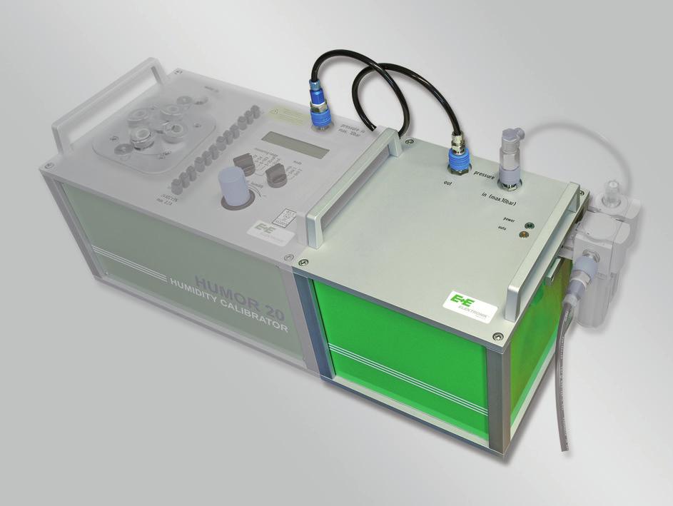 The humidity calibrator developed by E+E is the ideal reference instrument for these requirements.