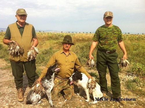 50,00 EUR / Day / Hunter BIRDS HUNTING Woodcocks per day Forfeit including all shooting fees 100, 00 EUR Wild goose per day Forfeit including all shooting fees