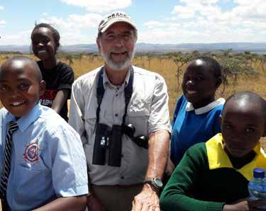 12 13 Education and Outreach The Kids Twiga Tally In March 70 children, from 10 to 13 years old, participated in the giraffe (Twiga) count held in Laikipia County, together with scientists from