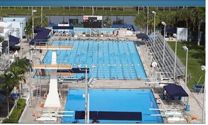 Competition place The competition will take place at: CORAL SPRINGS AQUATIC COMPLEX - 12441 Royal Palm Blvd, Coral Springs, FL 33065 http://aquaticcomplex.