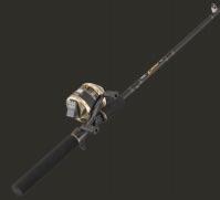 Prostaff Zebco s Prostaff combos feature a graphite-reinforced rod with a natural cork grip. PS110 PS120 PS130 PS2010 reel, 5 6, 2-pc. med./light Prostaff rod PS2020 reel, 6 0, 2-pc.