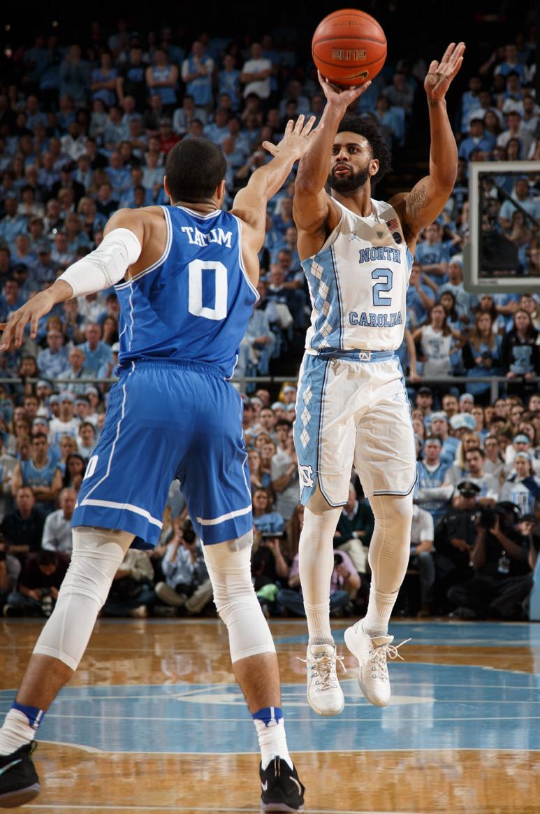 UNC 97, at NC State 73 The win marked the first time Carolina has beaten NC State twice in one season by 20 or more points since 1993. Carolina made a season-high 42 field goals and shot 56.